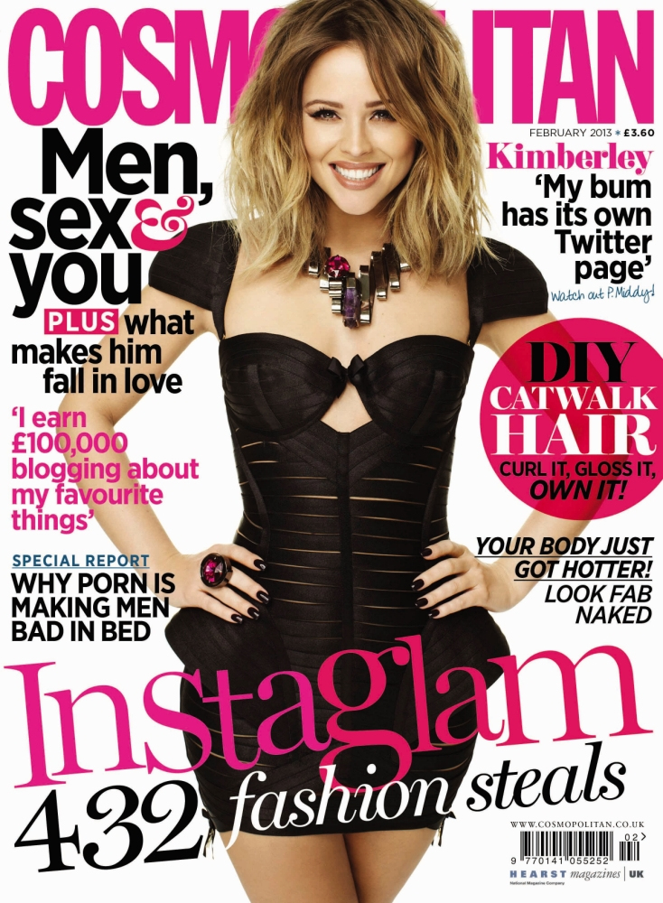 Kimberley Walsh - Cosmopolitan февраль 2013.